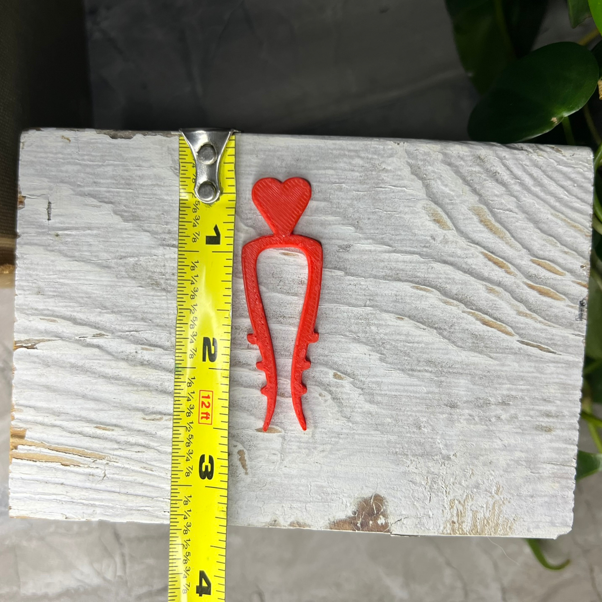 Propagation Pins for Vining Plants, Heart Shaped Plant Stake, Cute Stem Holders for Plant Cuttings, Planting Fork for Securing Plant Stem