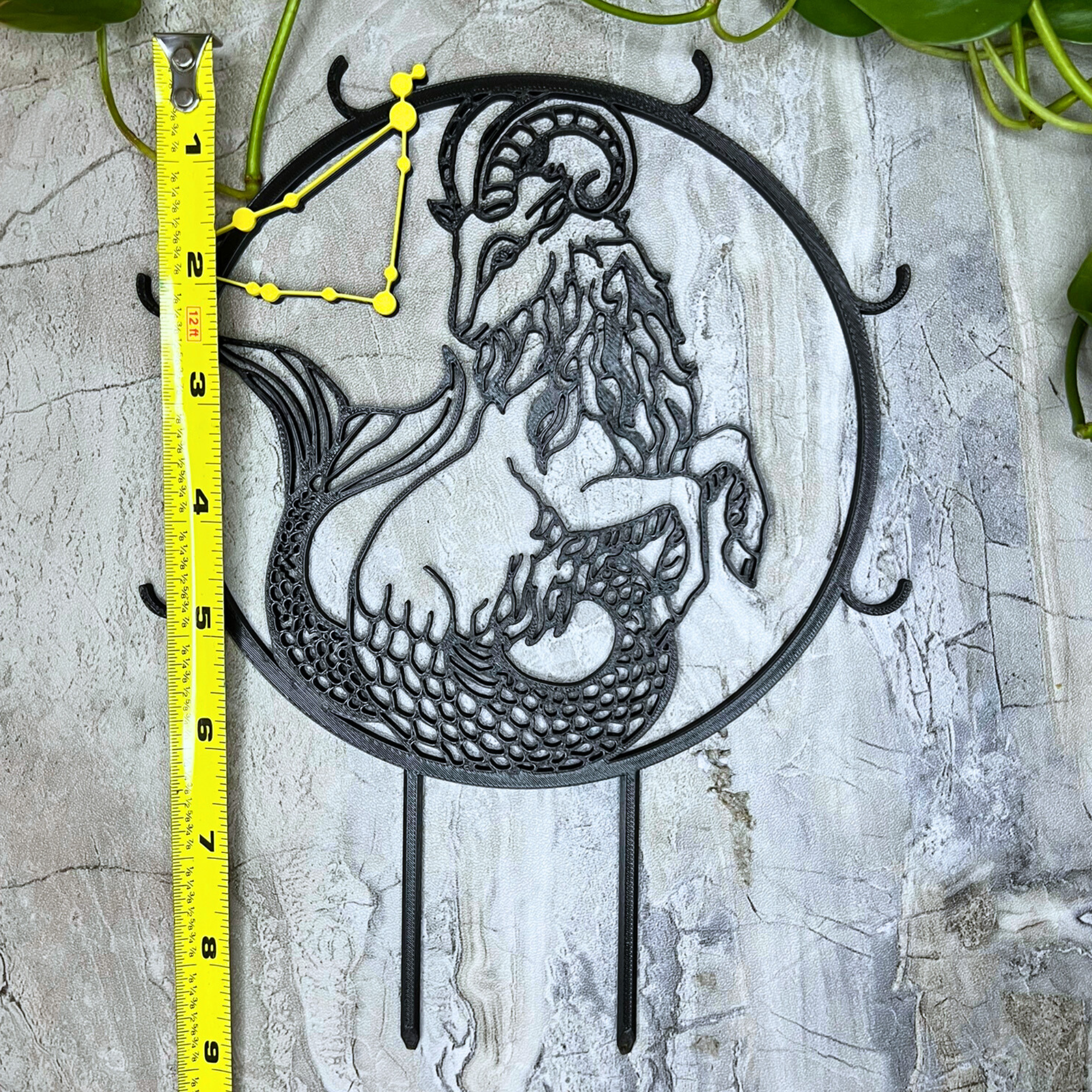 Capricorn Zodiac Plant Trellis