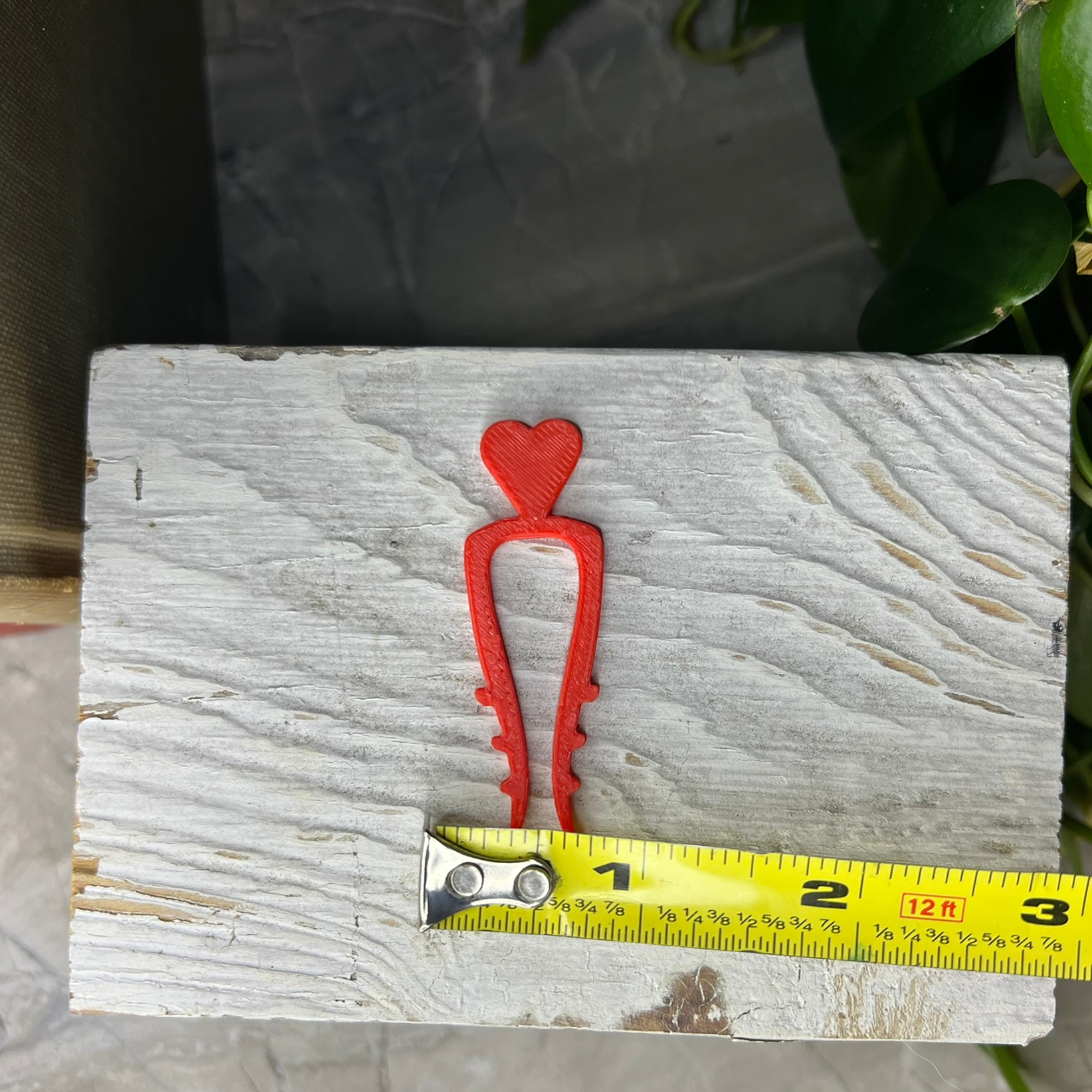 Propagation Pins for Vining Plants, Heart Shaped Plant Stake, Cute Stem Holders for Plant Cuttings, Planting Fork for Securing Plant Stem