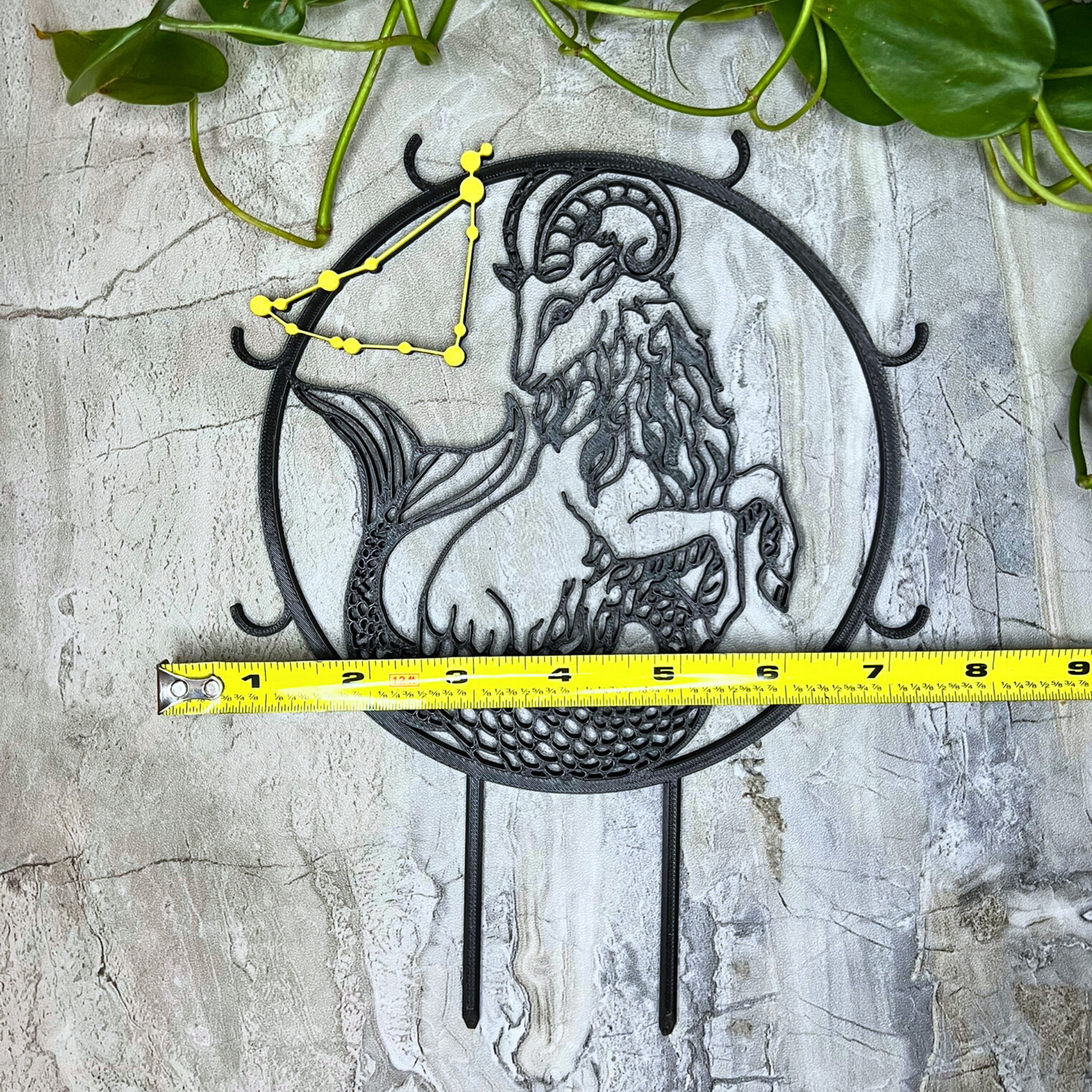 Capricorn Zodiac Plant Trellis