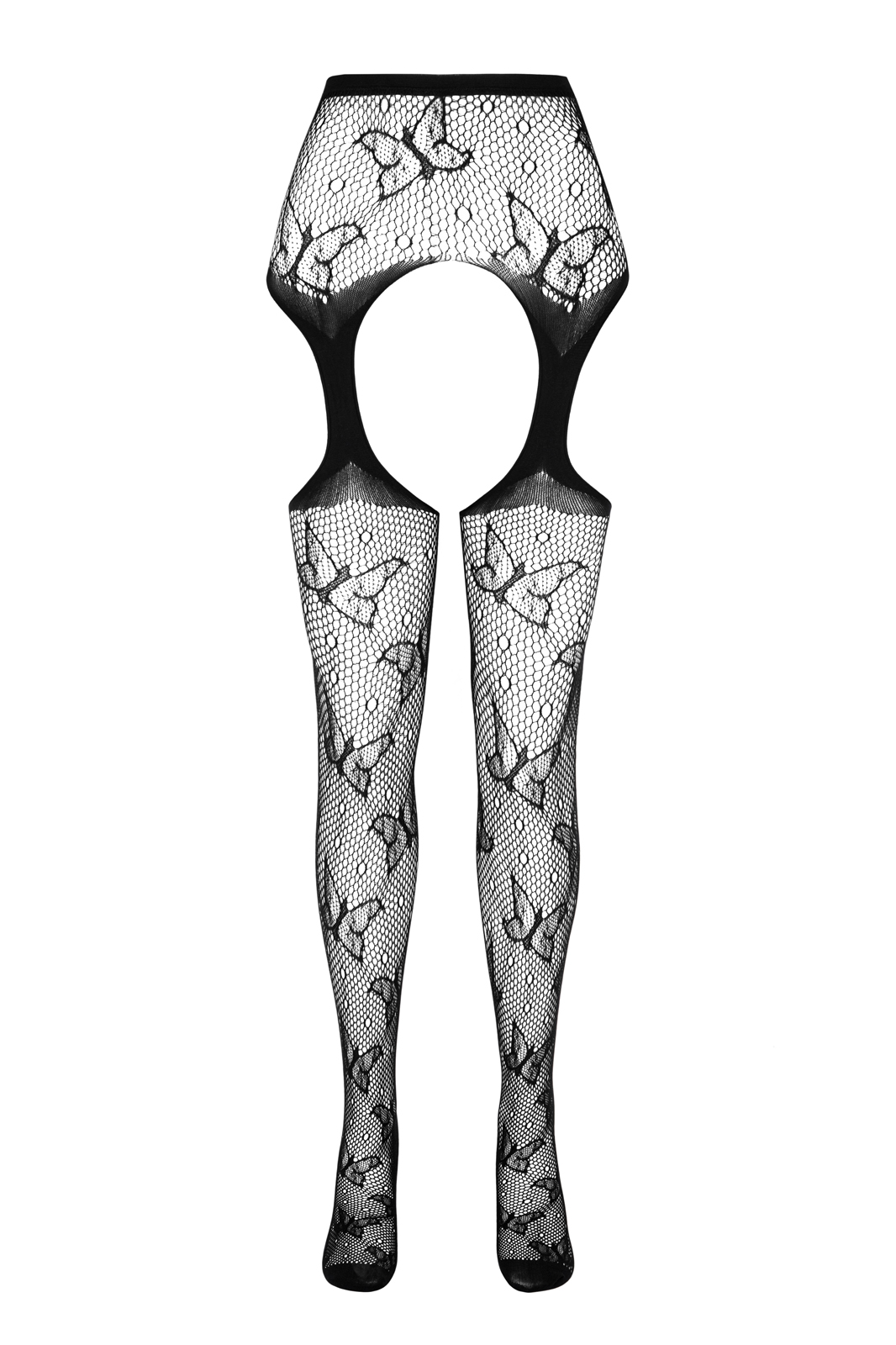 Jarretelpanty met print