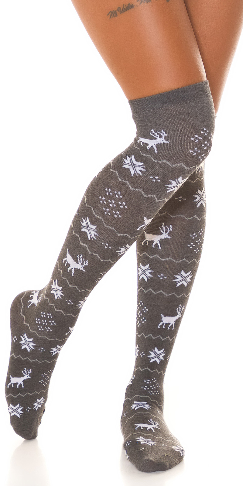 Overknee "Christmas"