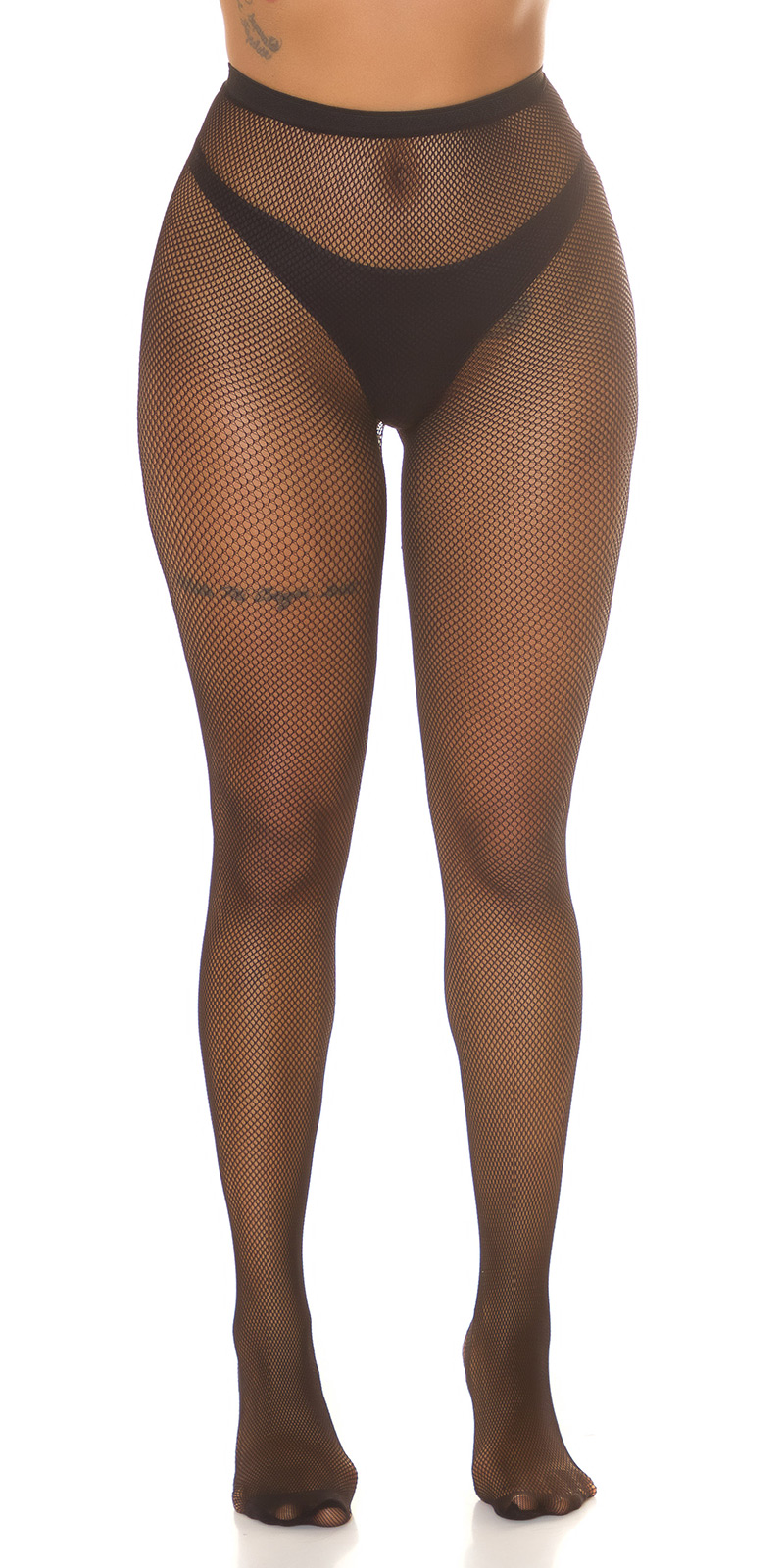 Panty met strik motief 40den