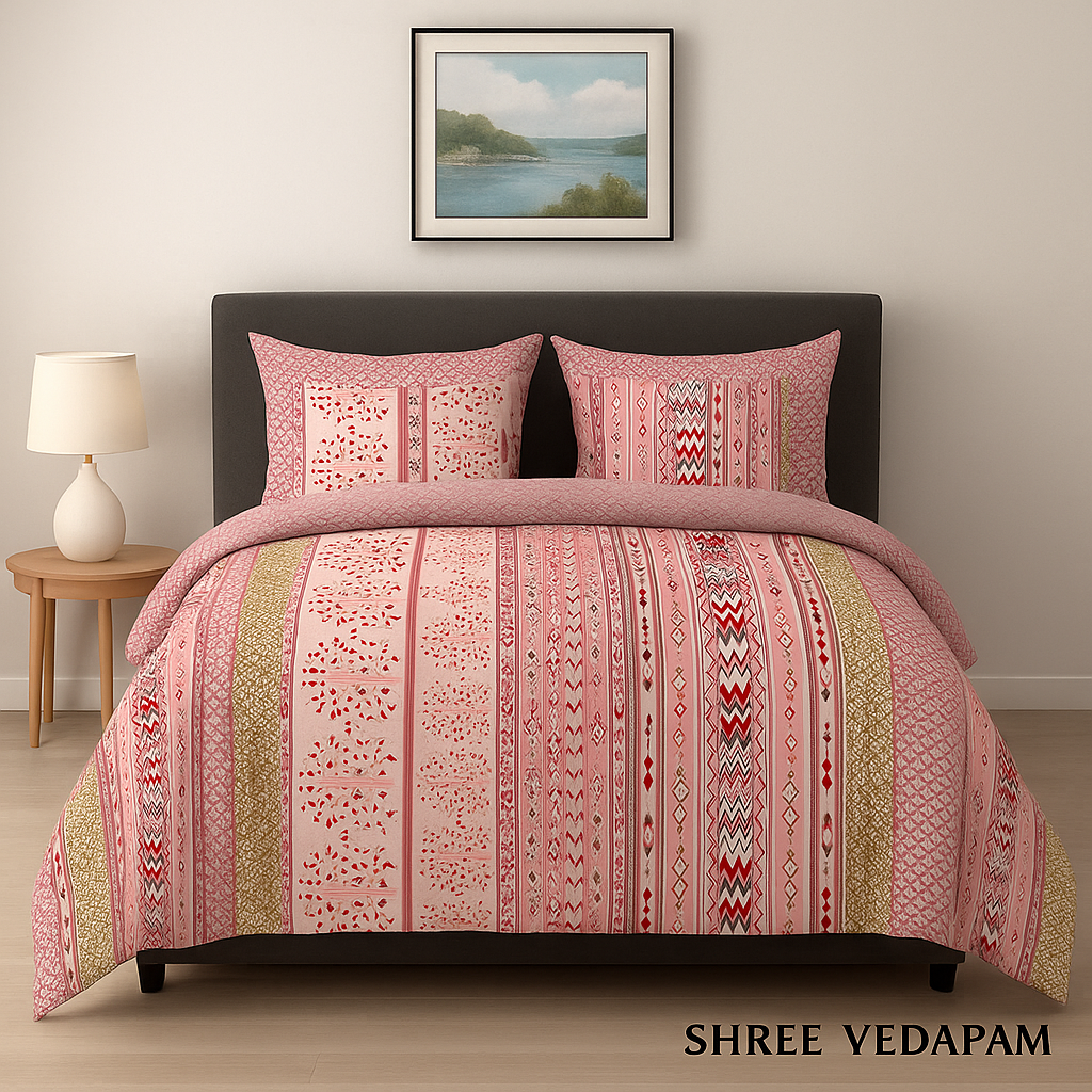 Boho Patterned Bedsheet Set