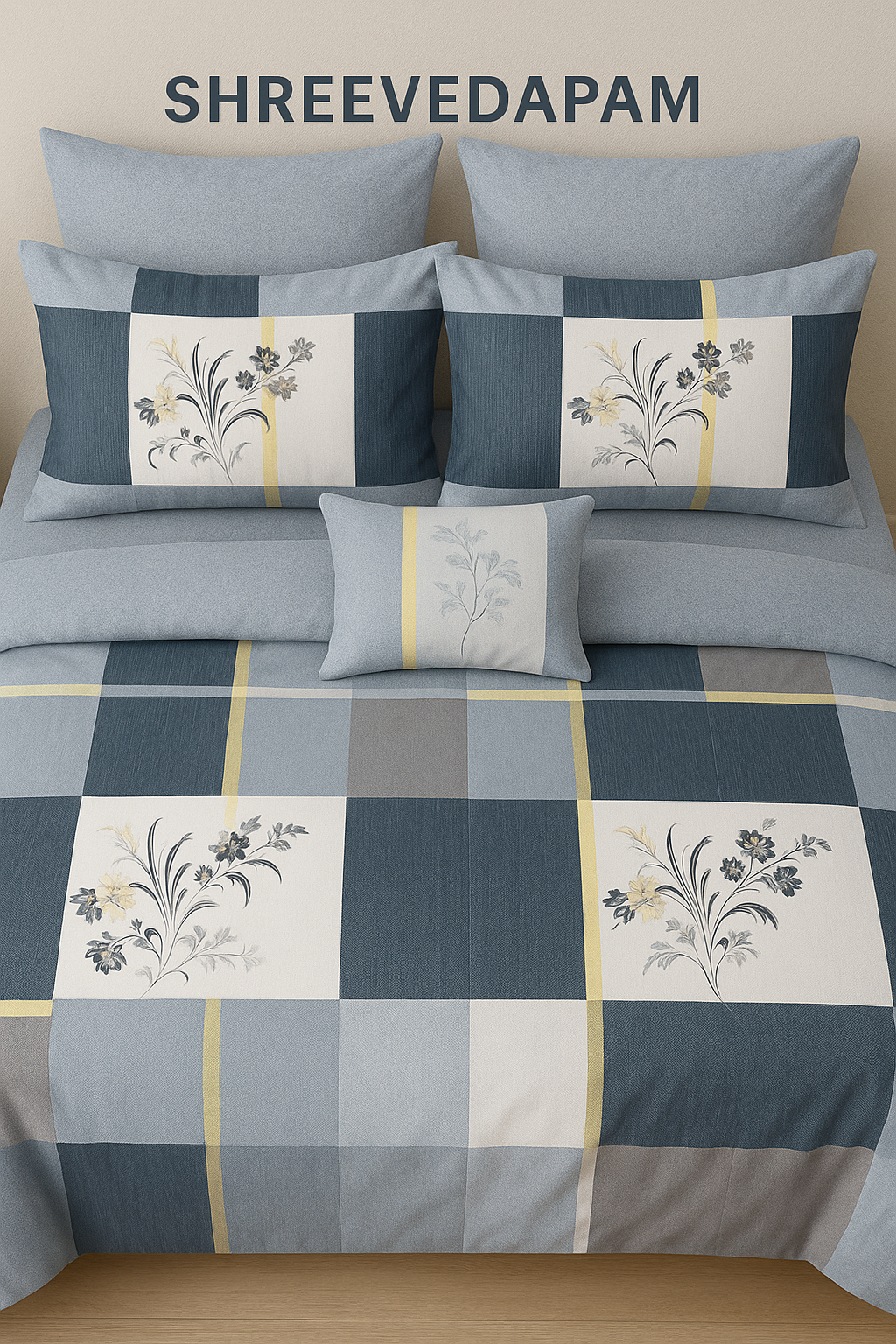 Floral Pattern Bedsheet
