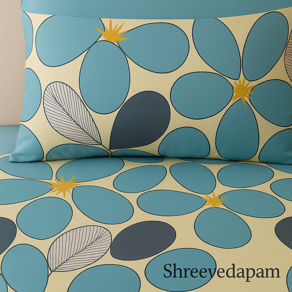 Floral Pattern Bedsheet