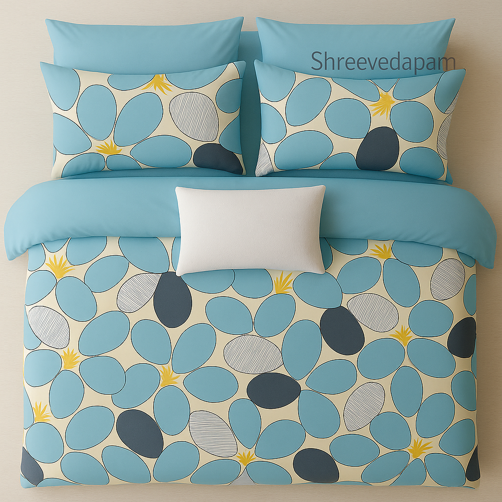 Floral Pattern Bedsheet