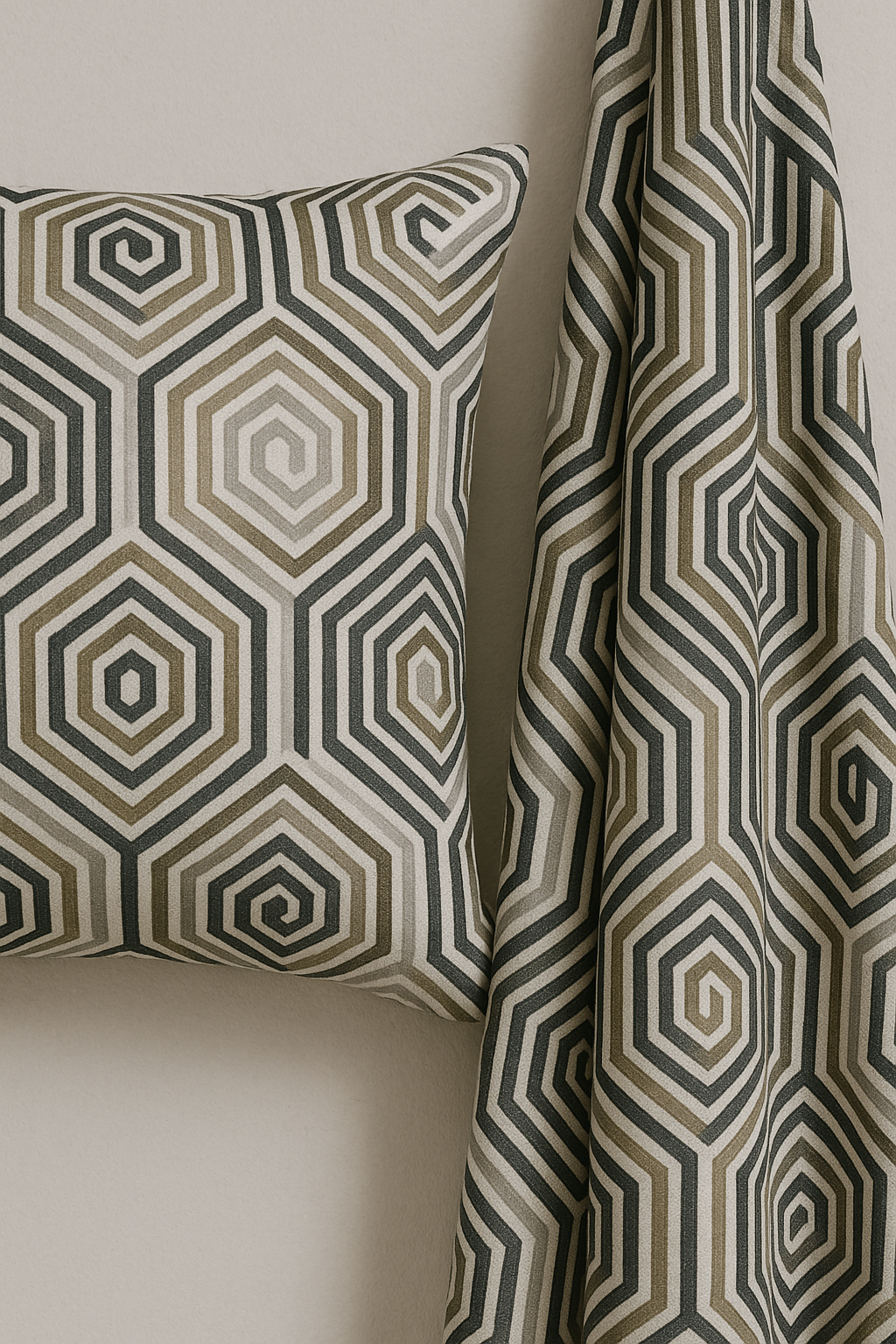 Geometric Patterned Bedsheet