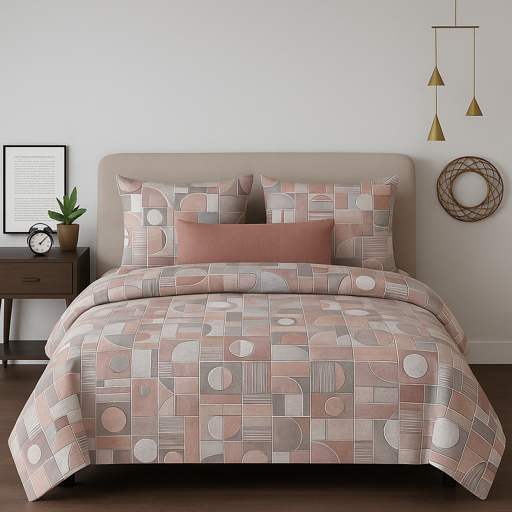 Geometric Pattern Bedsheet