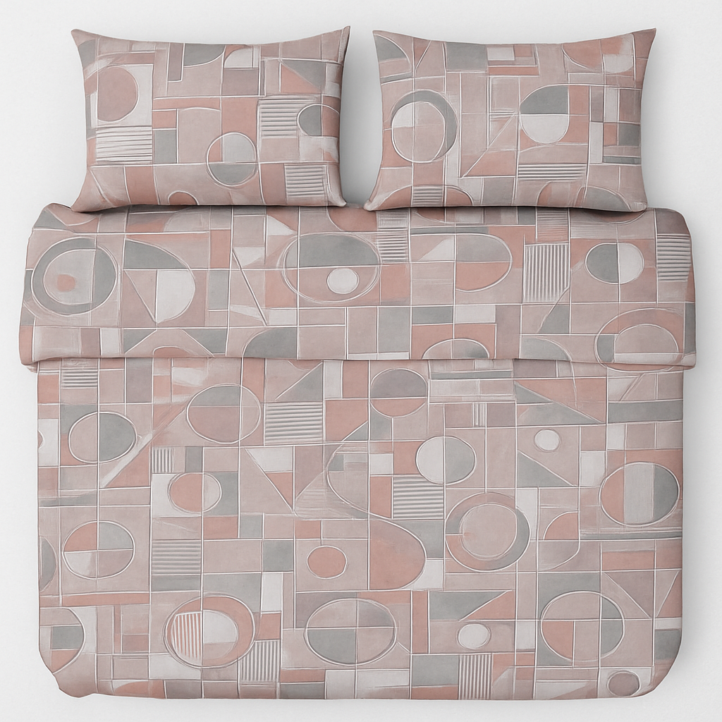 Geometric Pattern Bedsheet