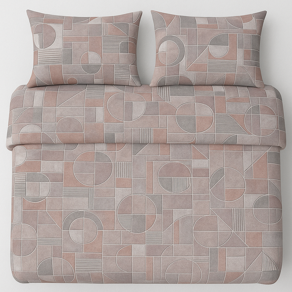 Geometric Pattern Bedsheet