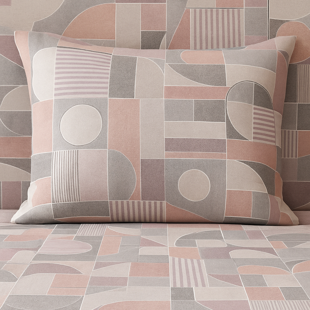 Geometric Pattern Bedsheet