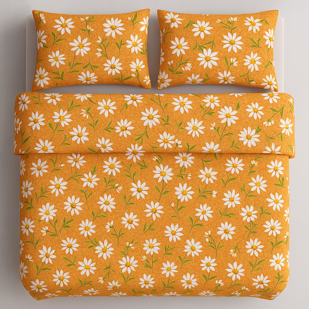 Floral Pattern Bedsheet