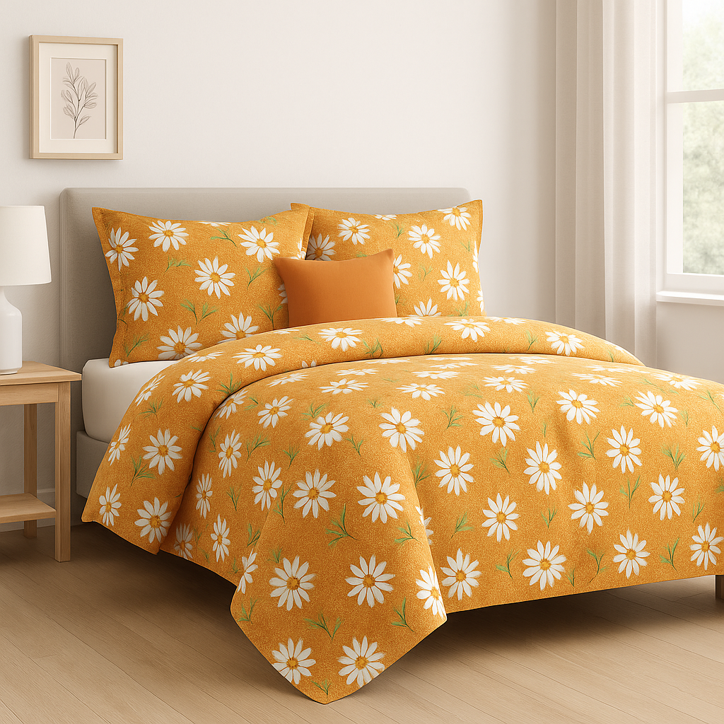Floral Pattern Bedsheet