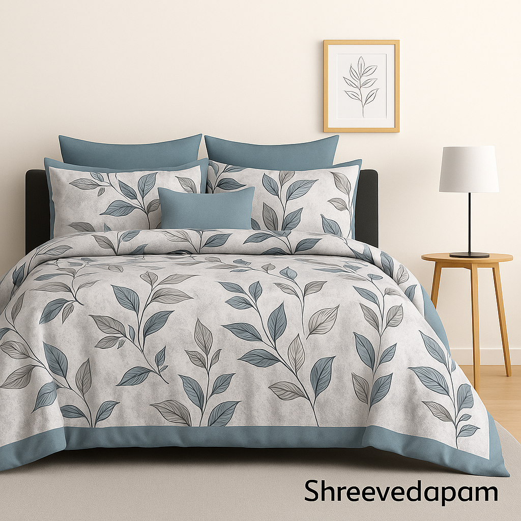 Elegant Botanical Bedsheet Set