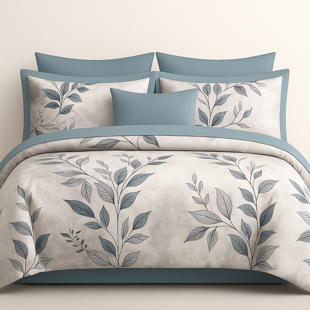 Elegant Botanical Bedsheet Set