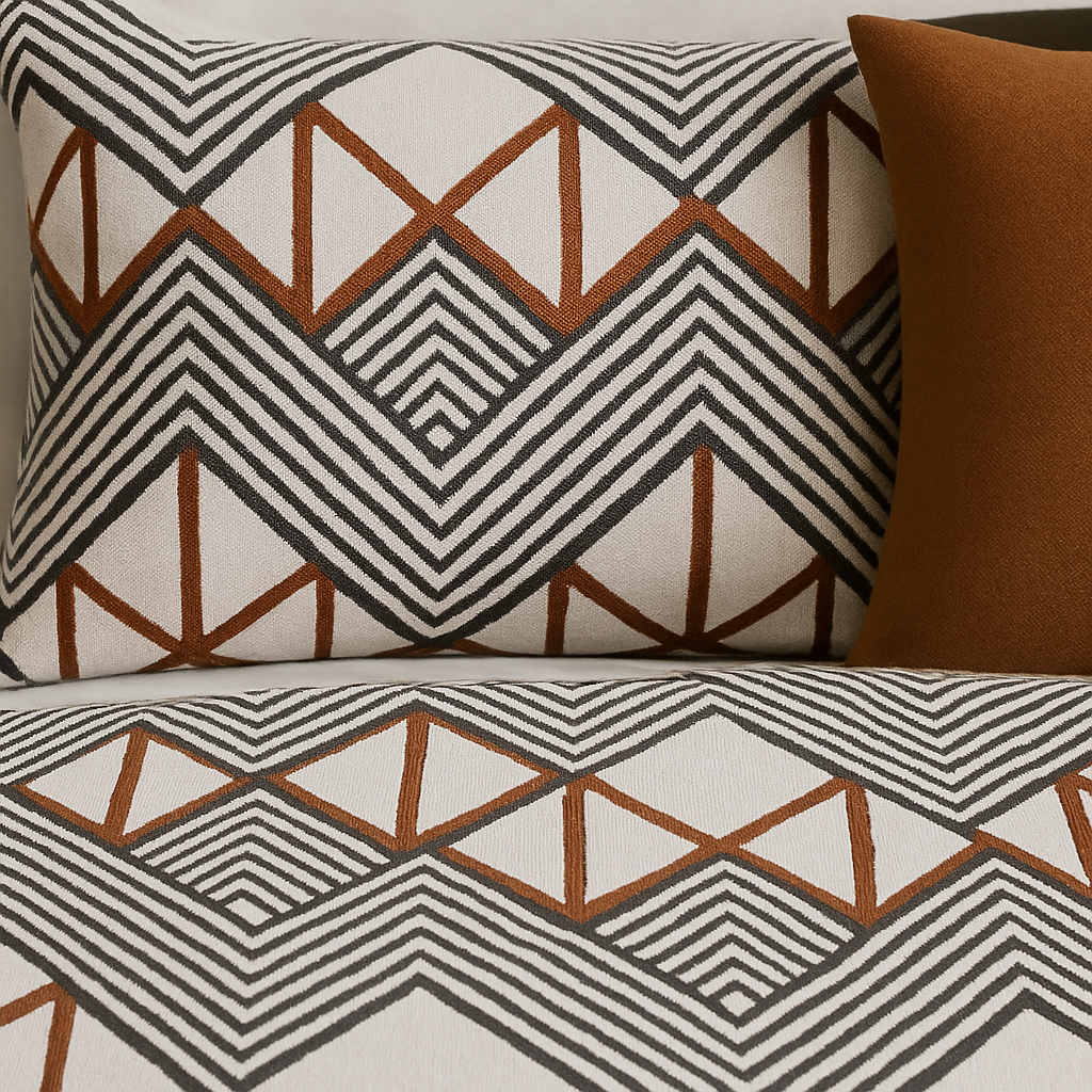 Geometric Pattern Bedsheet
