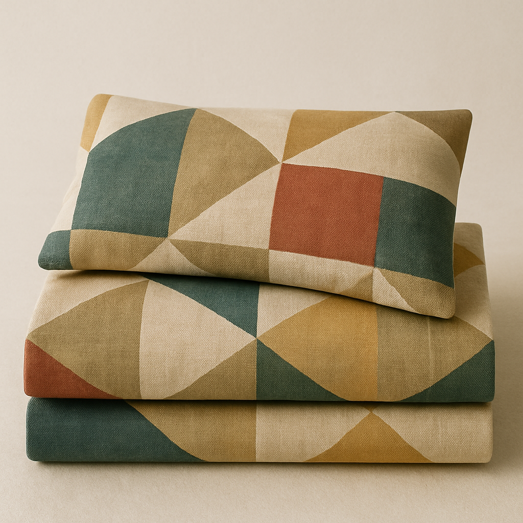 Geometric Pattern Bedsheet