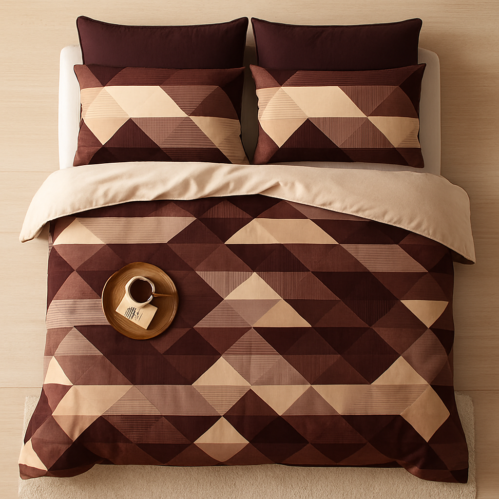 Crimson Fitted Elastic Bedsheet