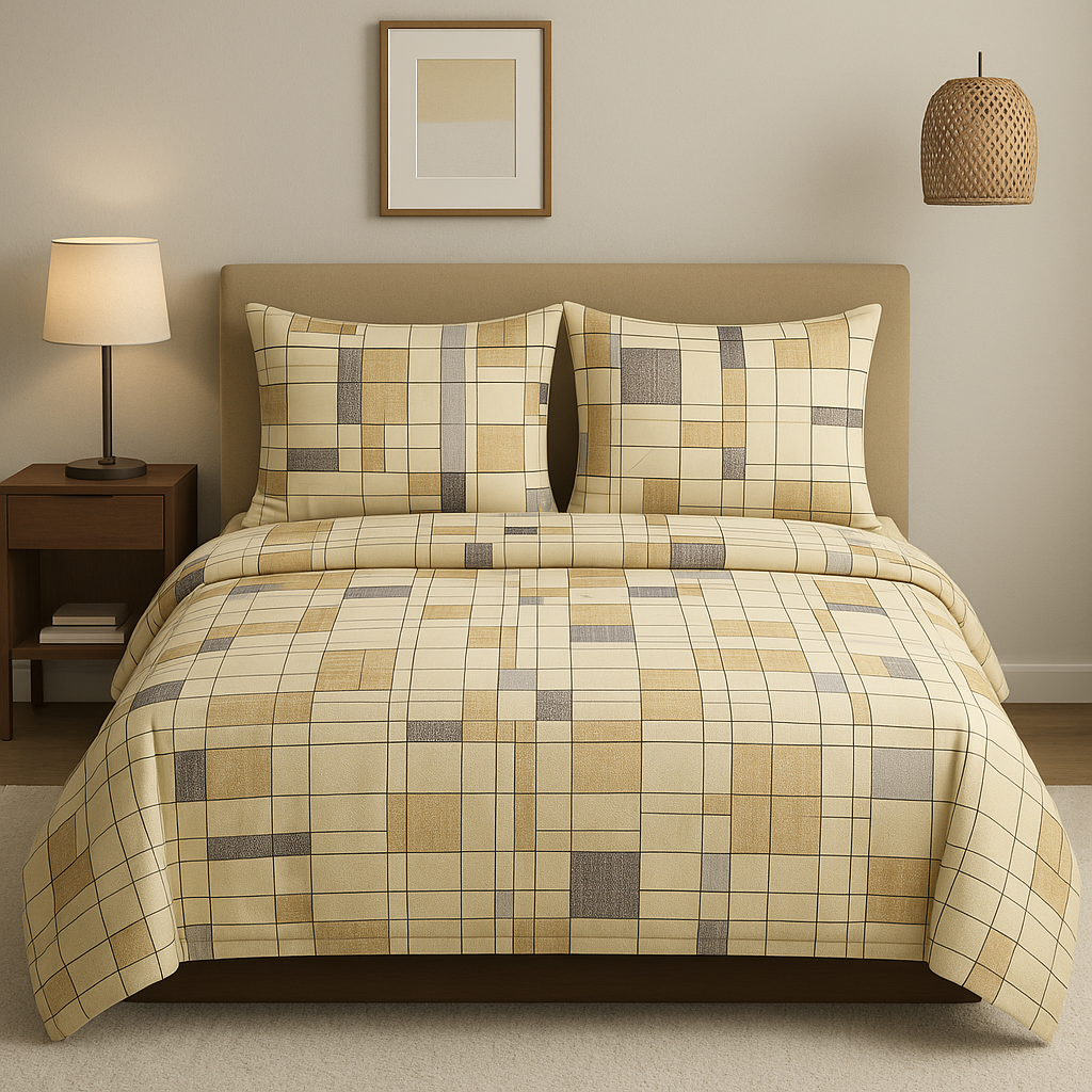 Crimson Fitted Elastic Bedsheet