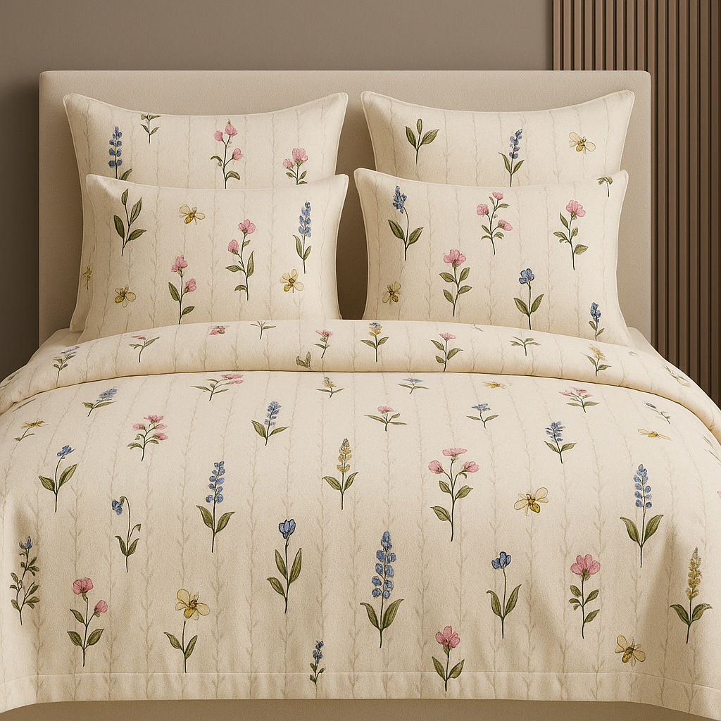 Botanical Print Bedsheet