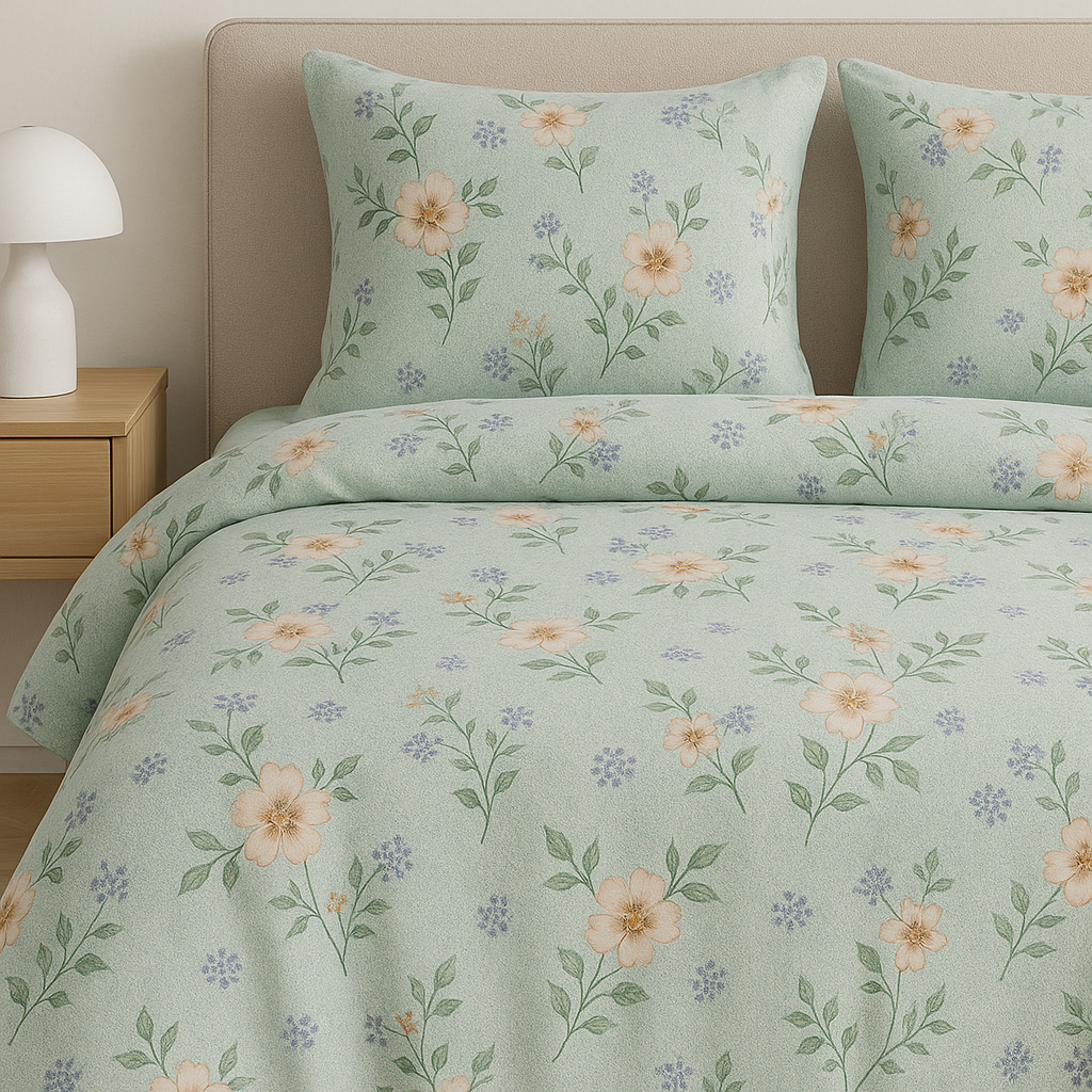 Floral Pattern Bedsheet