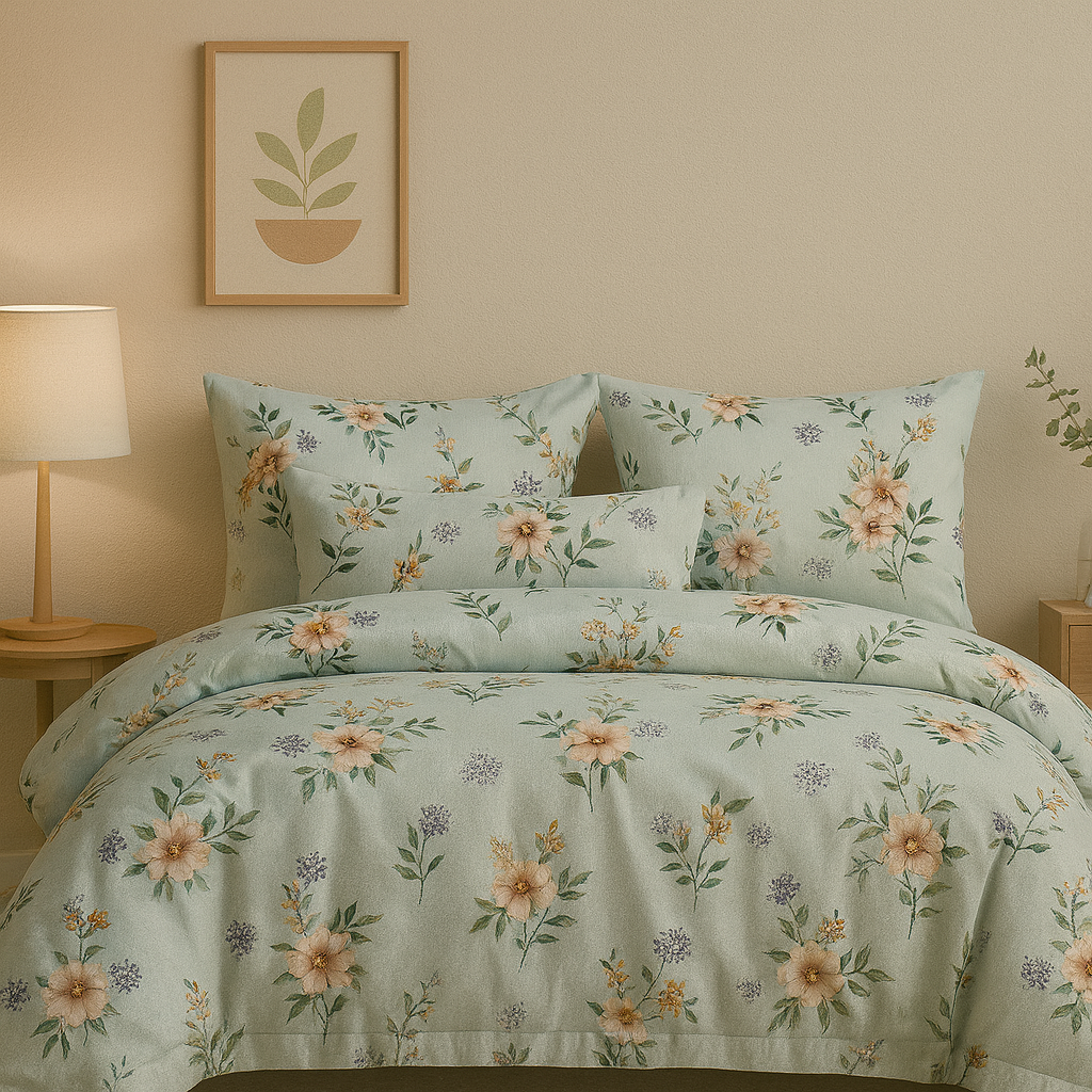 Floral Pattern Bedsheet
