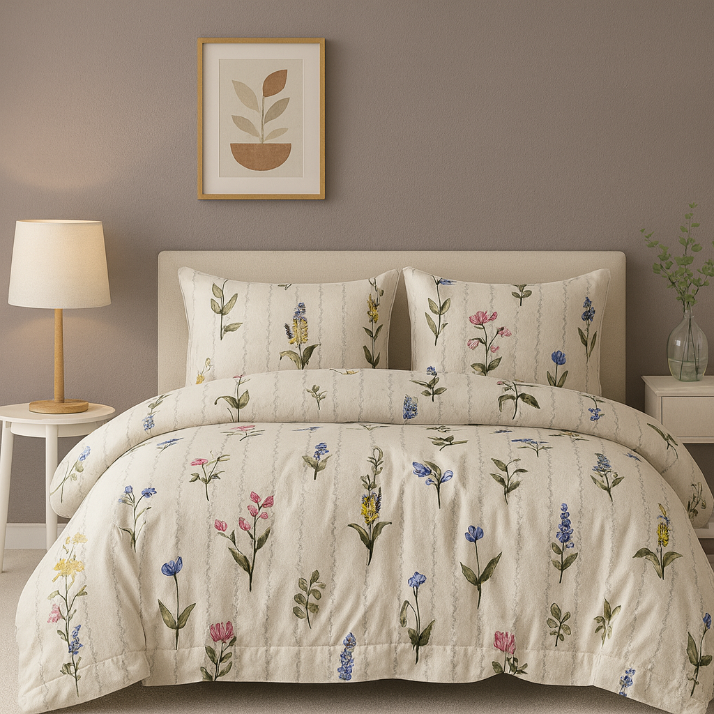 Botanical Print Bedsheet