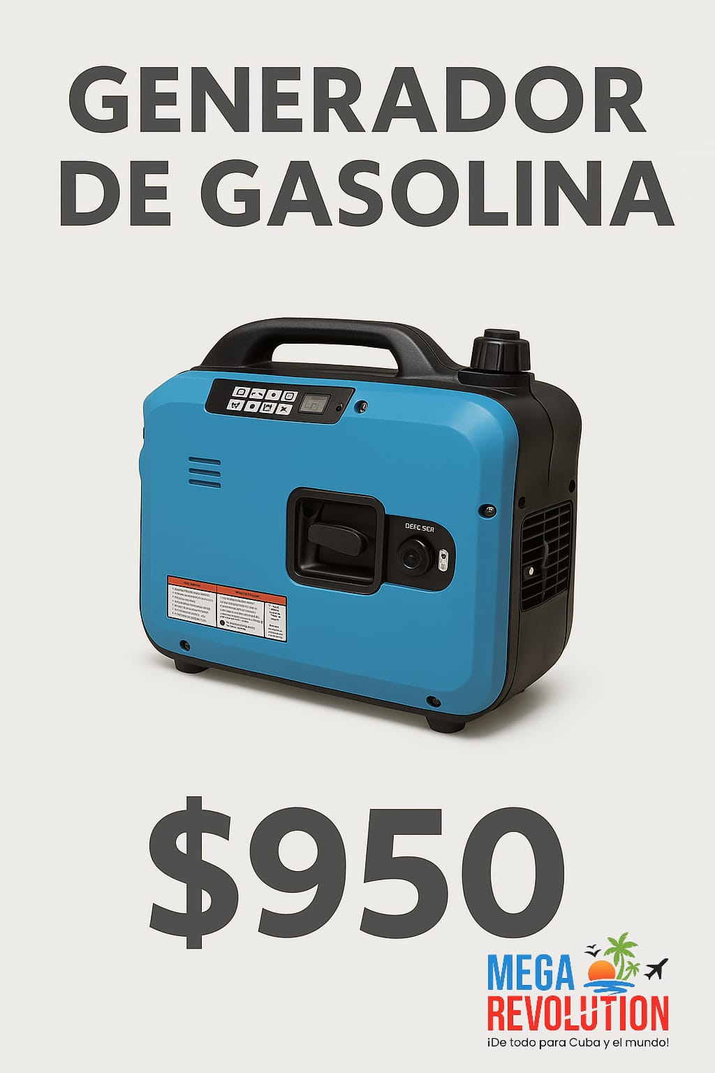 Generador de gasolina