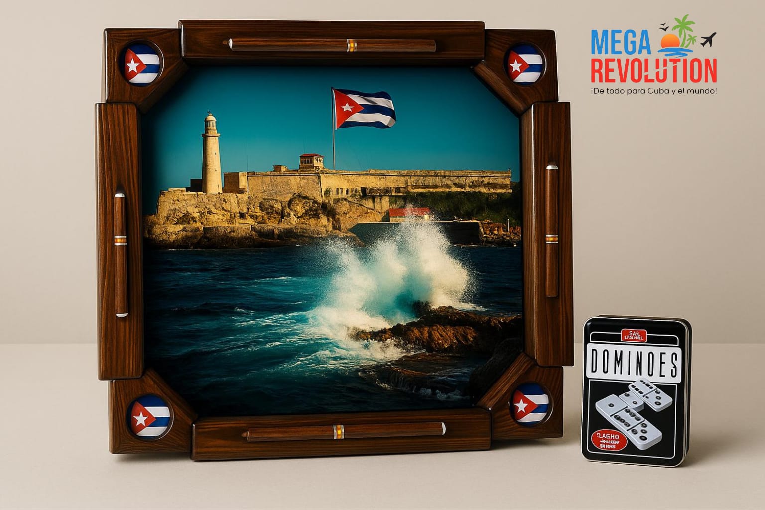 Tablero de dominó cubano