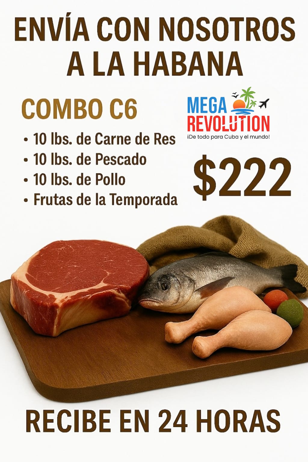 Combo C6: Envío de Alimentos a La Habana