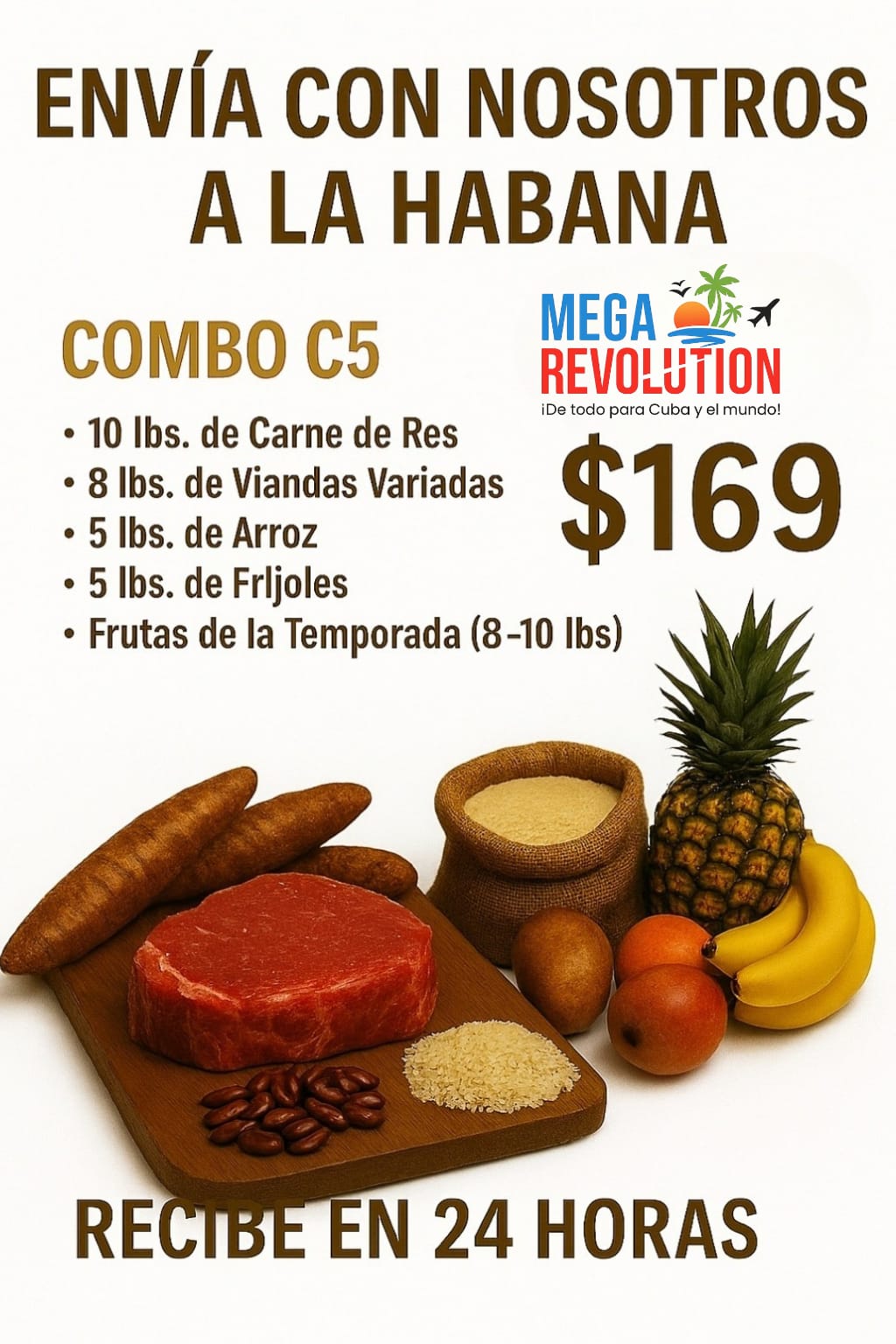Combo C5 de alimentos