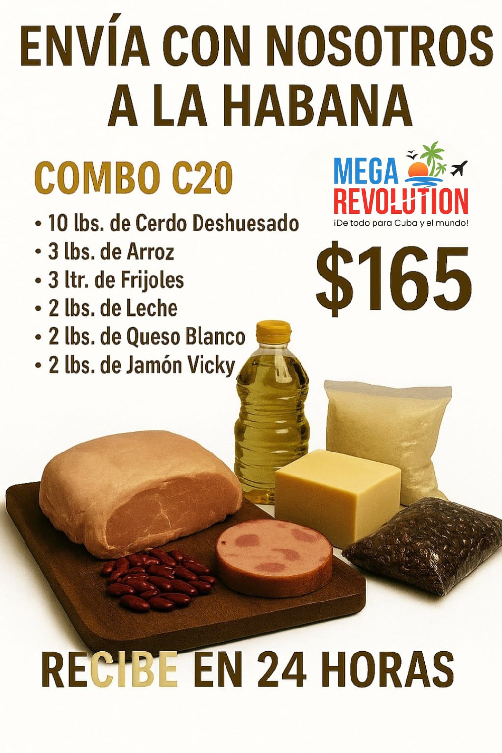Combo C20 de alimentos