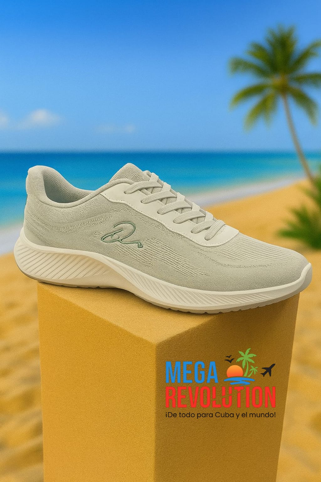 Zapatilla deportiva blanca