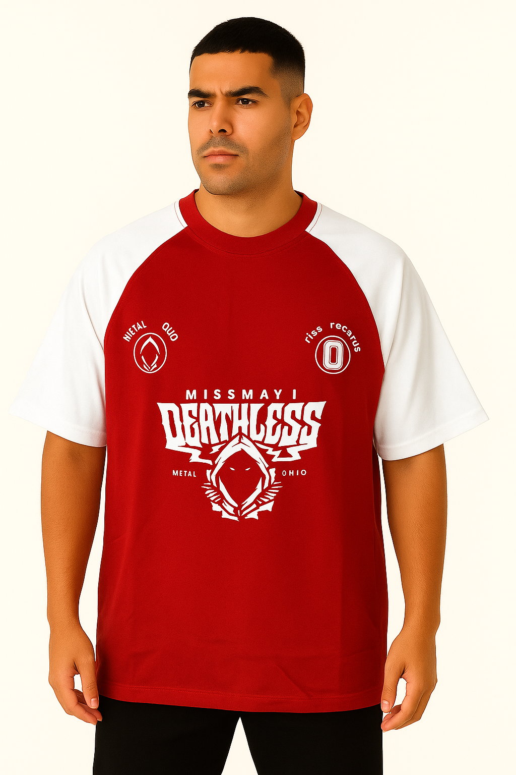 Deathless Graphic Raglan T-Shirt