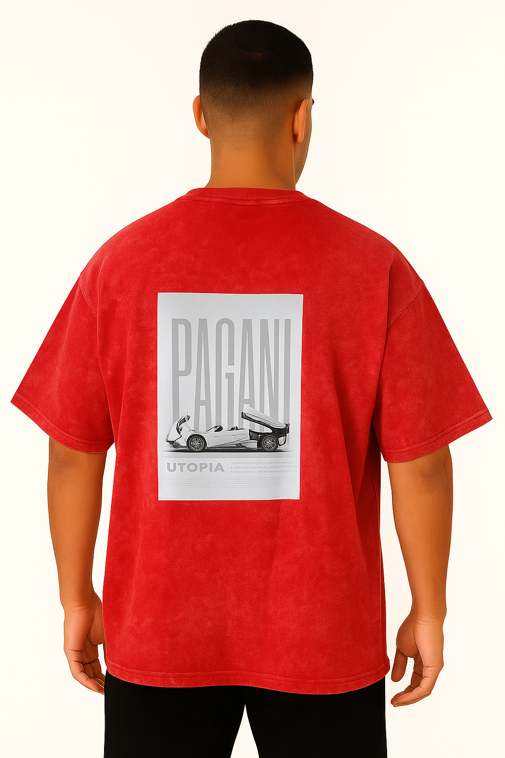Red Pagani Graphic T-Shirt