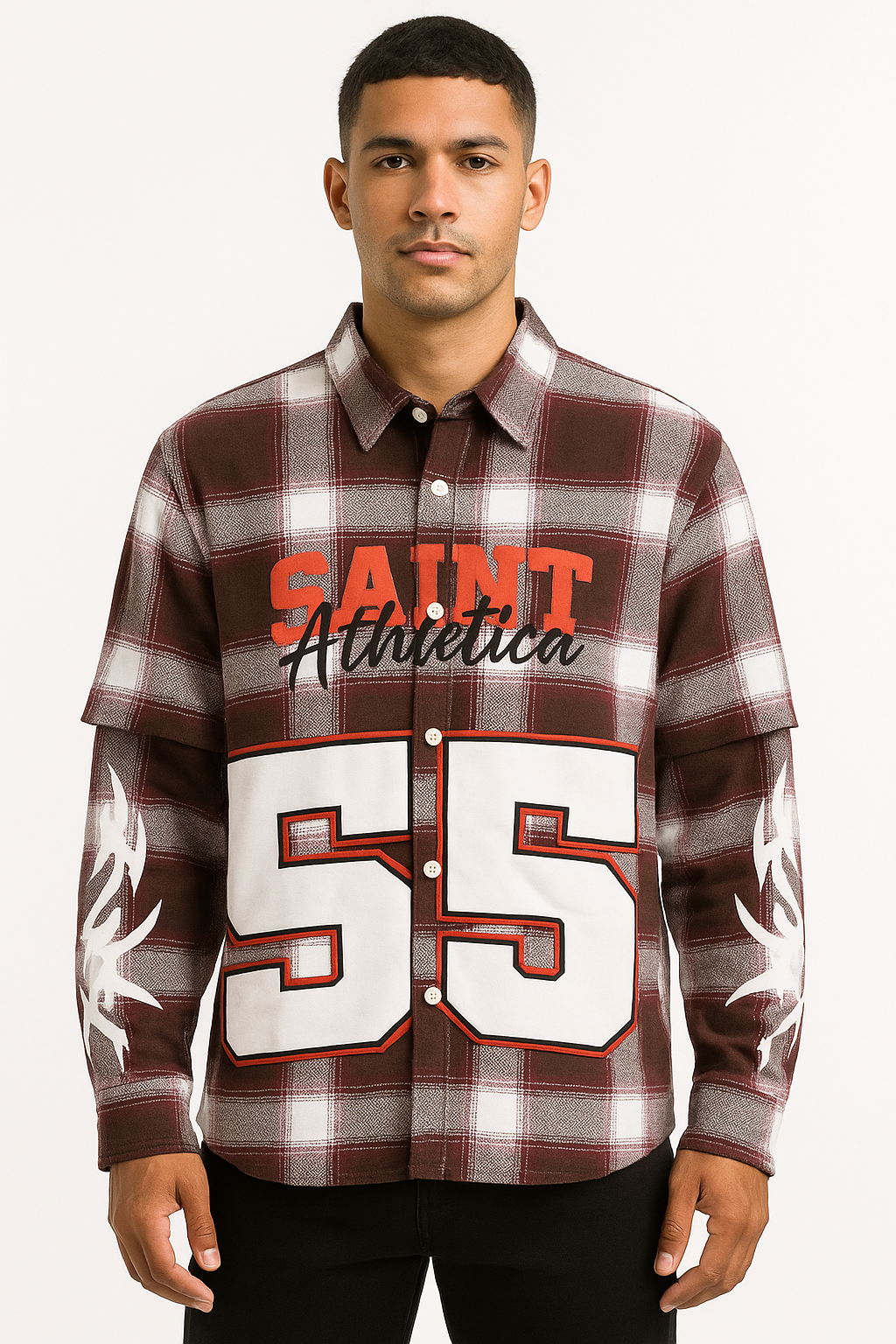 Saint Athletica Plaid Shirt
