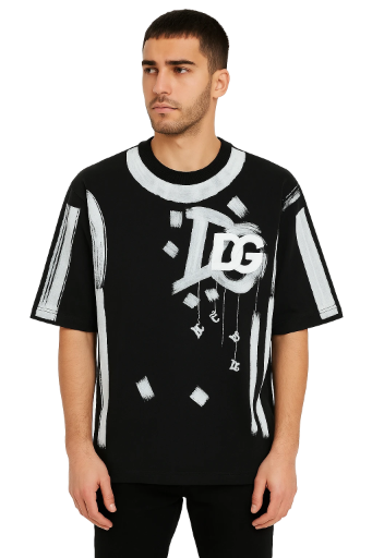 Red Designer Graphic T-Shirt