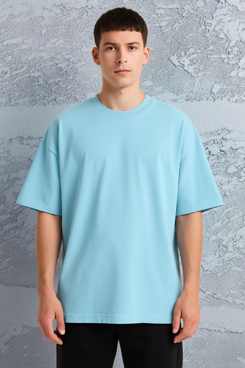 Light Blue Oversized T-Shirt
