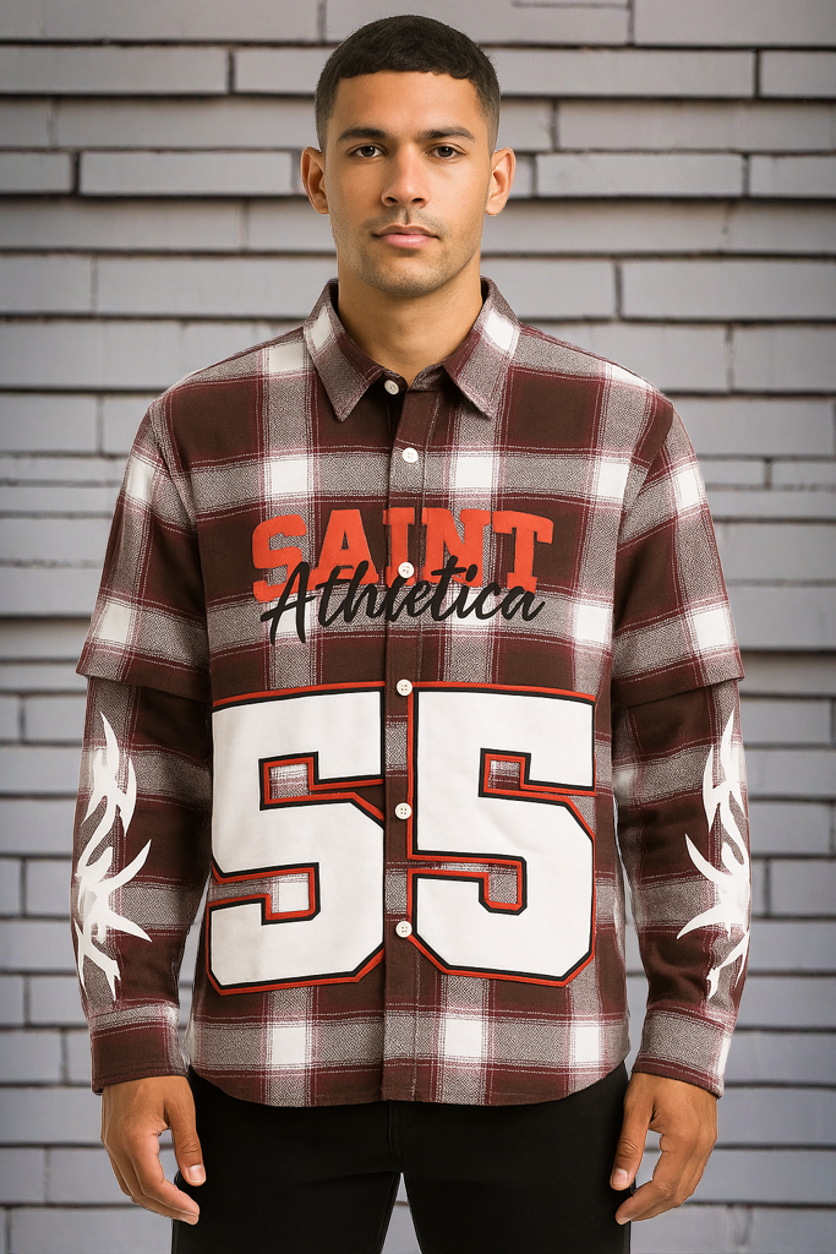 Saint Athletica Plaid Shirt
