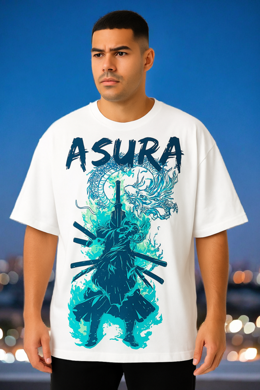 Asura Samurai Graphic T-Shirt