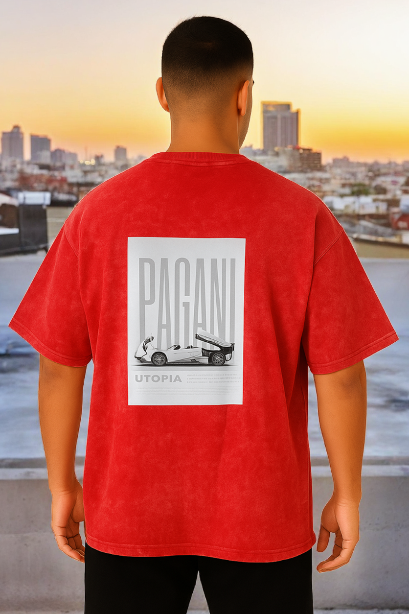 Red Pagani Graphic T-Shirt