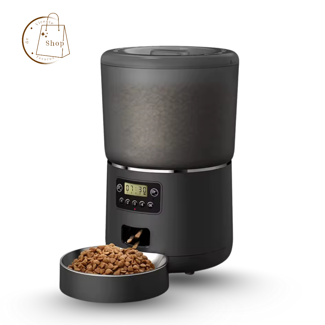 Comedero automático para mascotas de 4 l