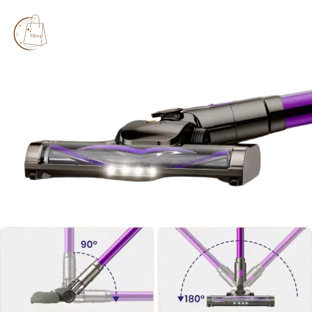 Aspiradora inalámbrica Inse S7P, 45 kPa