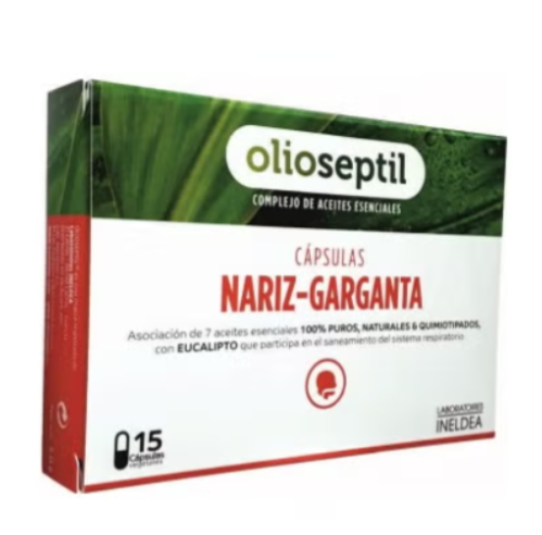Cápsulas Nariz-Garganta Olioseptil