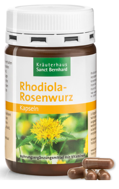 Rhodiola-Rosenwurz cápsulas