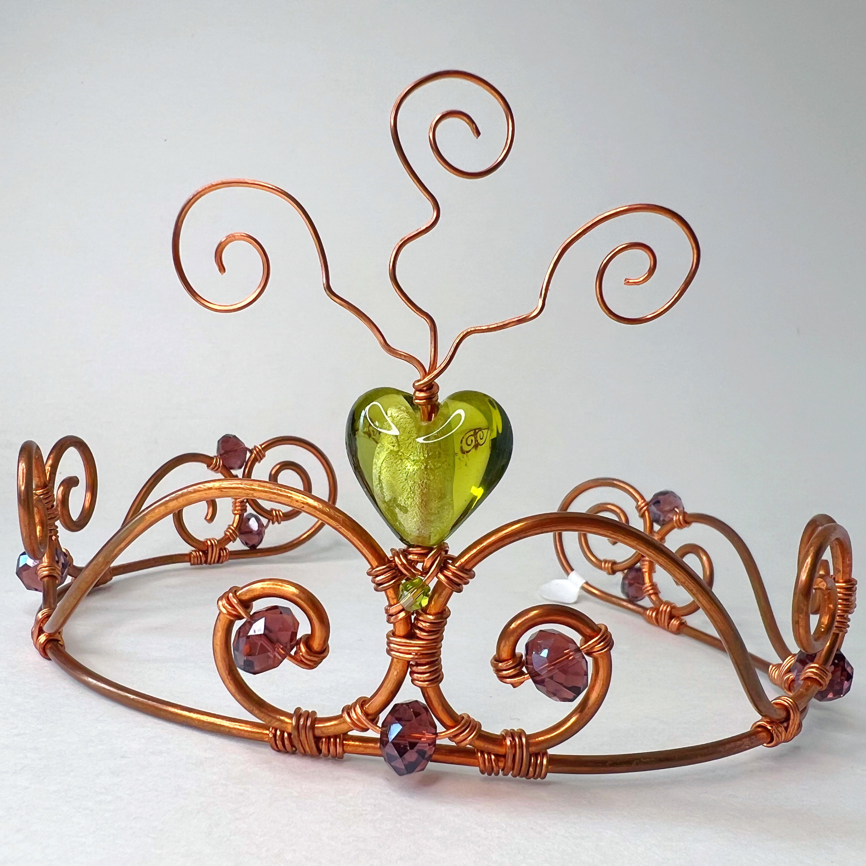 Handcrafted Copper Wire Tiara