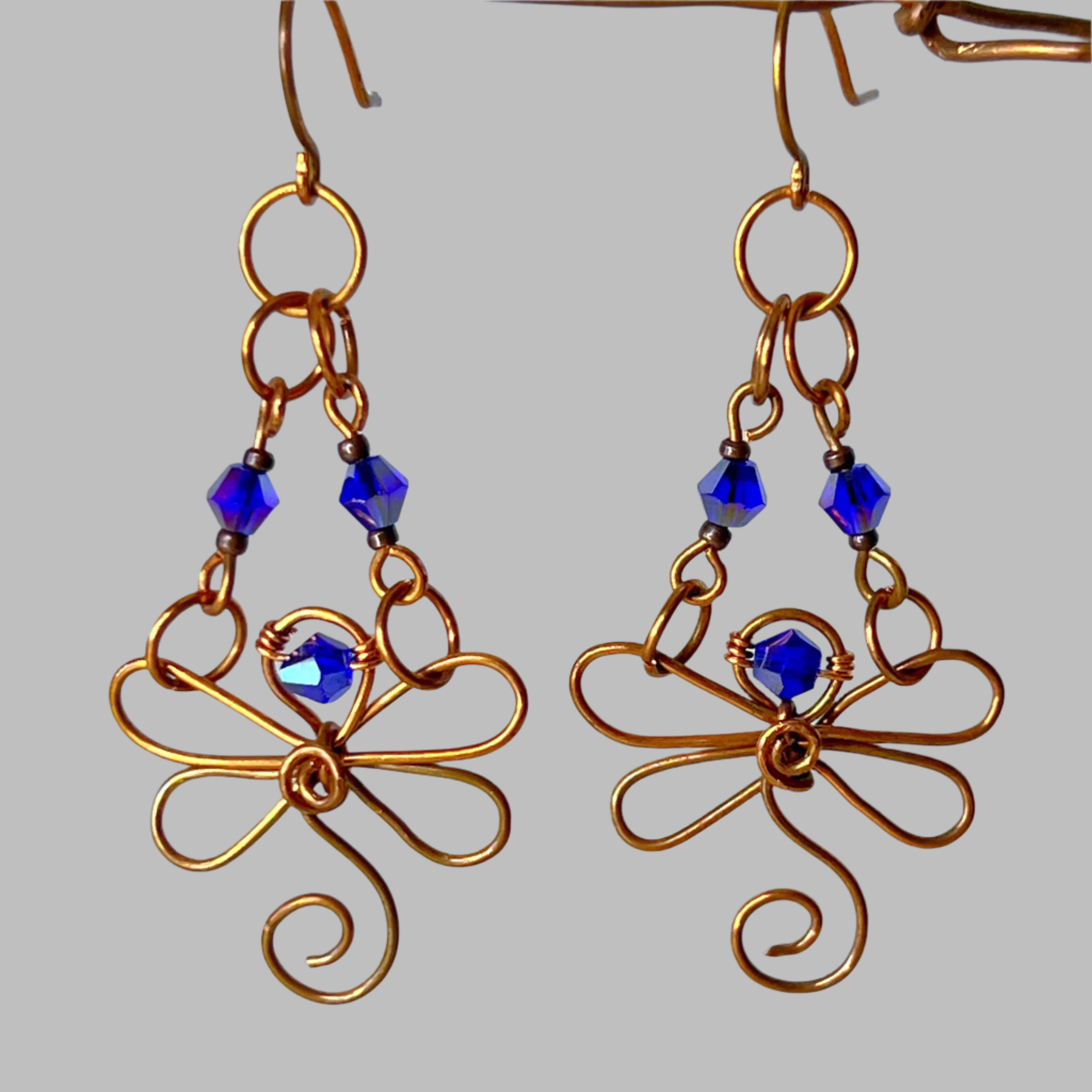 Handcrafted Dragonfly Earrings