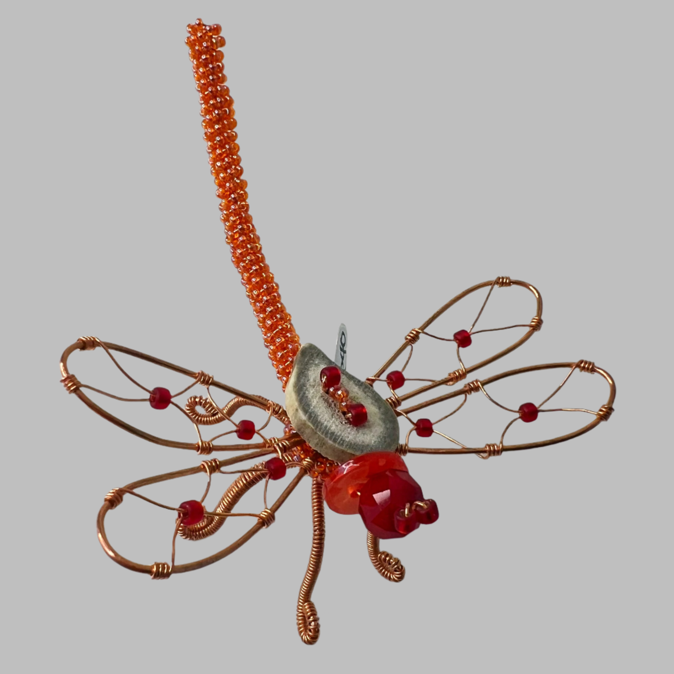 Handcrafted Wire Dragonfly