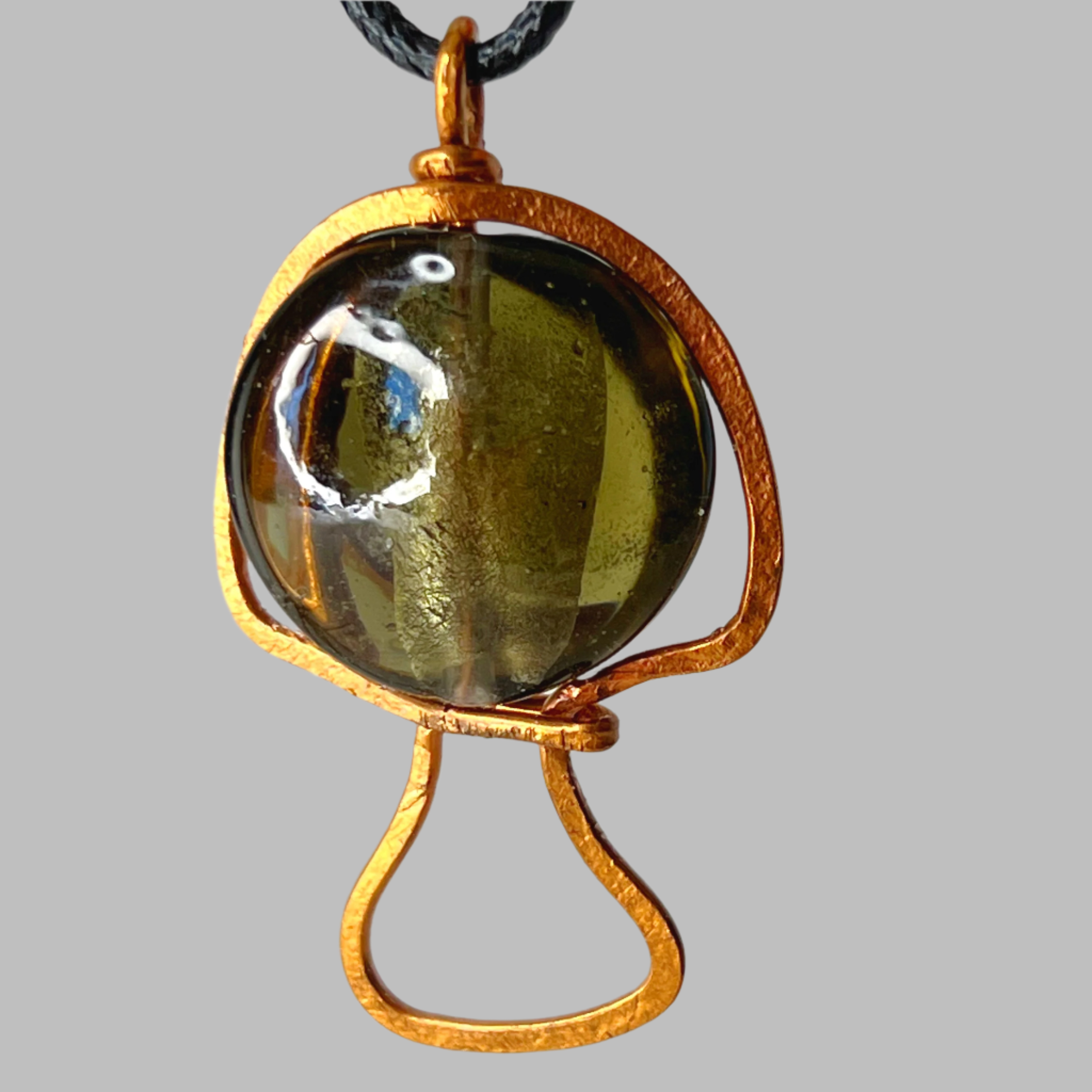 Handcrafted Mushroom Pendant